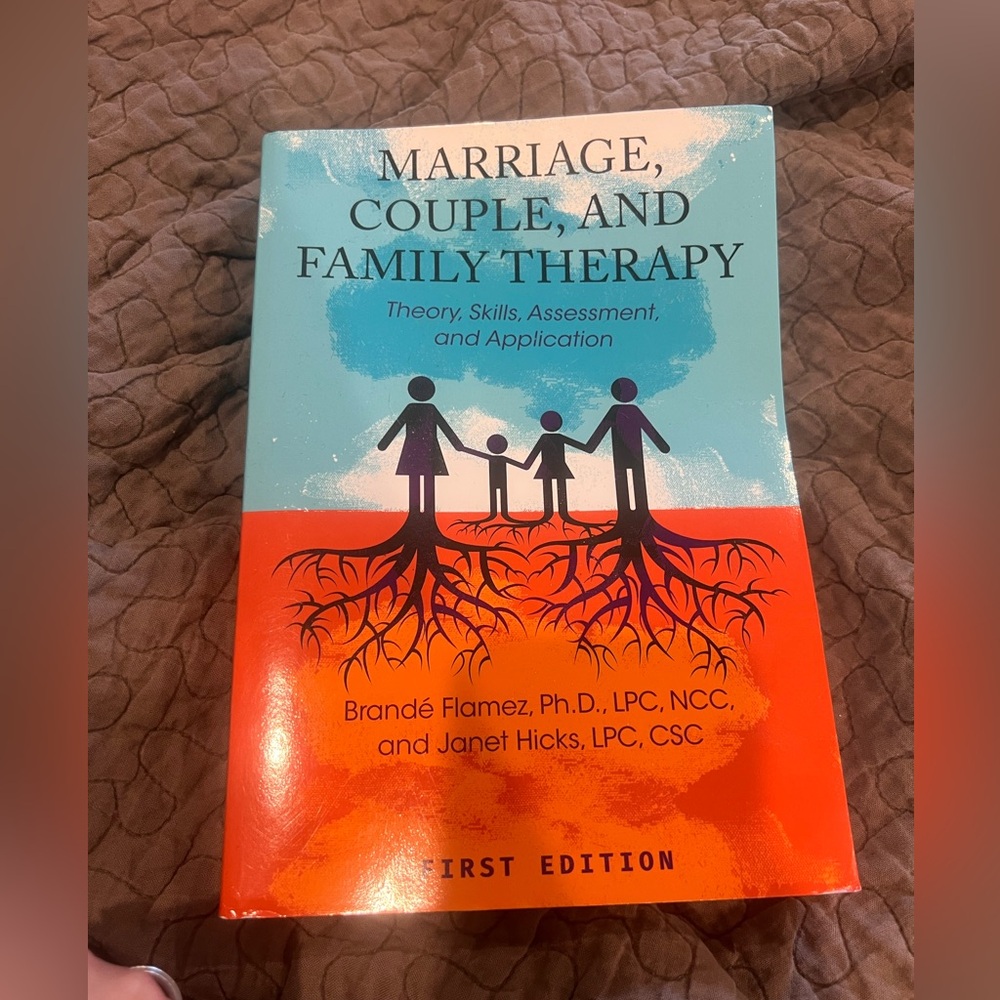 Marriage, Couple, and Family Therapy Book